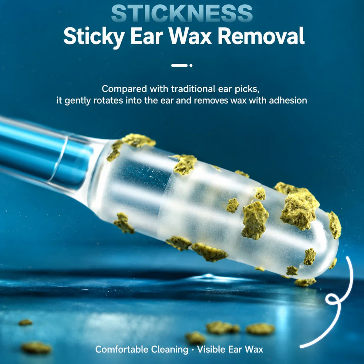 Reusable Sticky Ear Cleaning Sticks