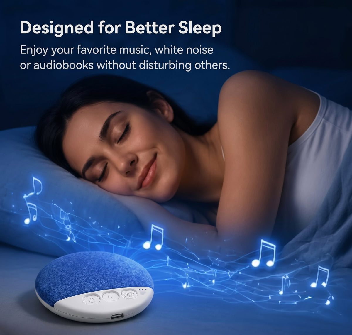 Bluetooth Portable Pillow Speaker