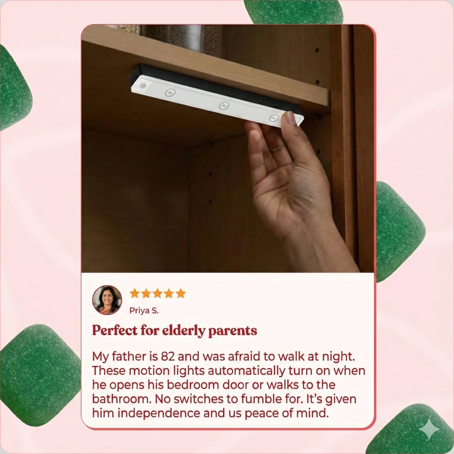 Motion Sensor LED Light
